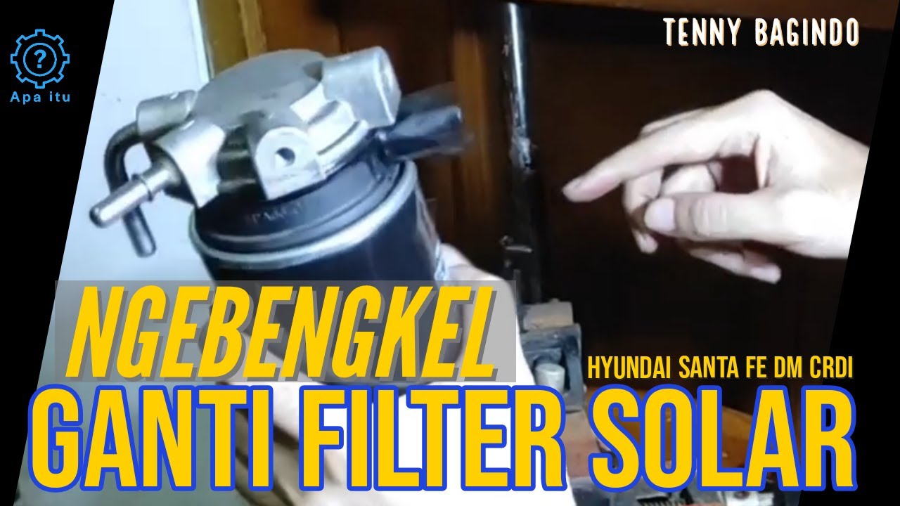 Diesel Filter Change Hyundai Santa FE DM CRDI 2.2L Part2 (Silent)