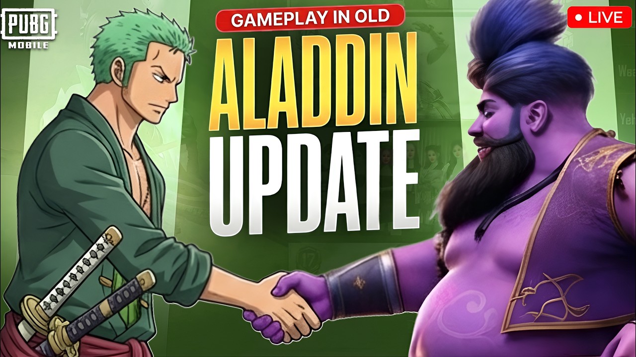 🧞‍♂️ NEW ALADDIN MODE is INSANE! 🏜️ Magic Carpet Clutches 🔥 PUBG Mobile/BGMI LIVE