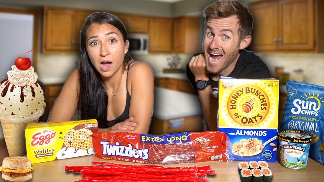 Erik Chose EVERYTHING Kristie Ate For 24 Hours!