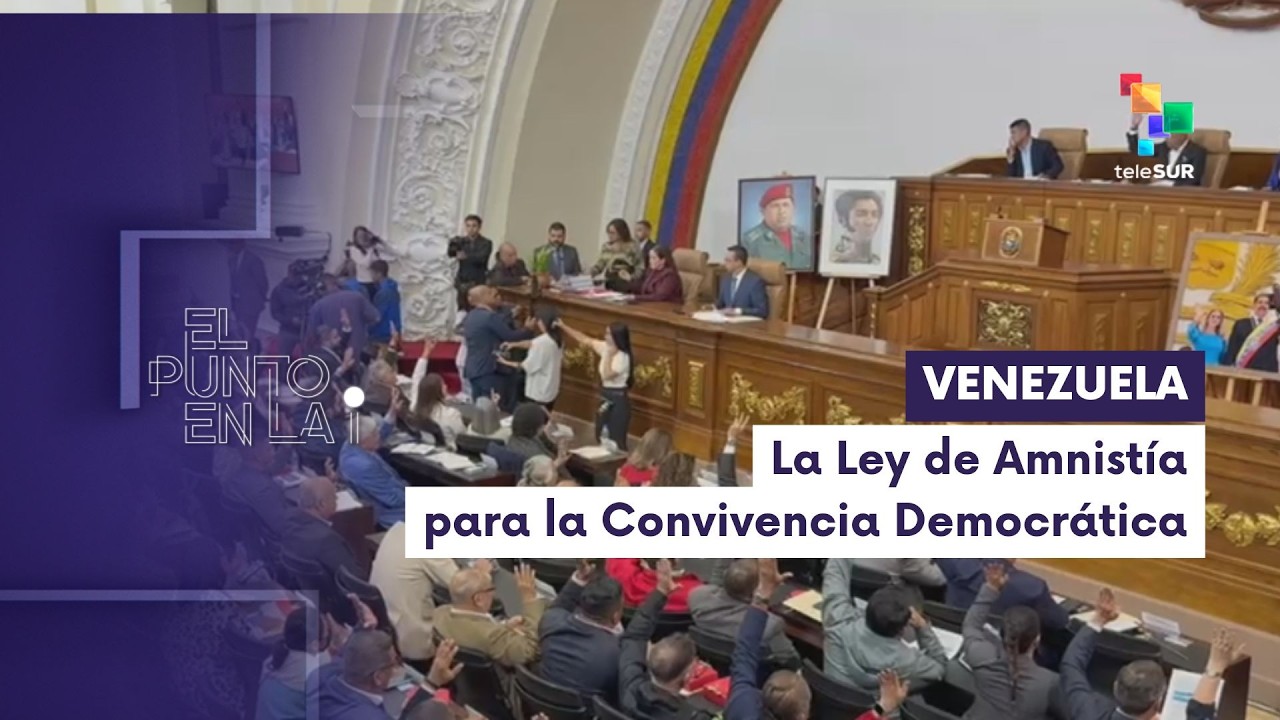 EL PUNTO EN LA I | La Ley de Amnistía para la Convivencia Democrática en Venezuela 23-02-2026