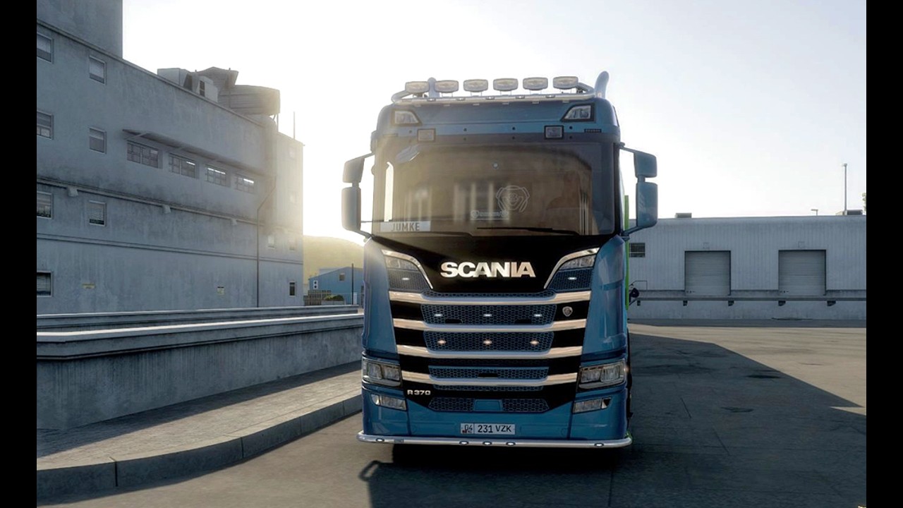 Realistic Graphic & Slow Driving / Going To Kiel   🚛🚛