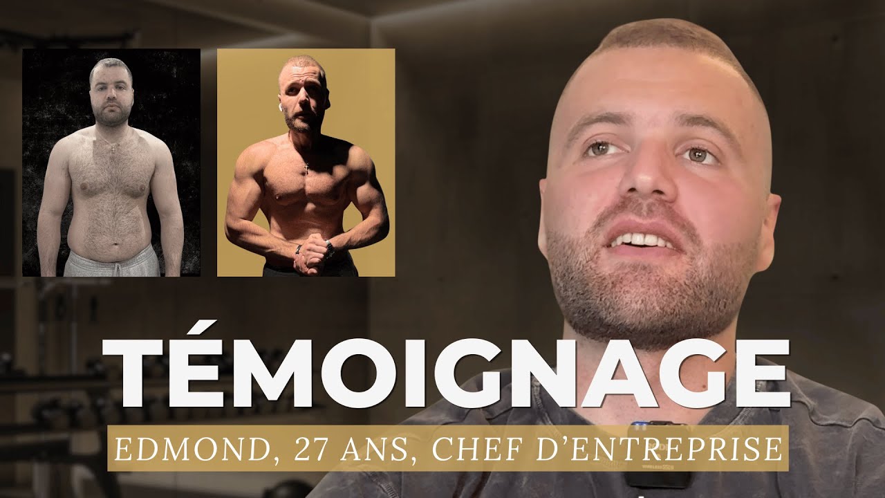 Edmond à perdu 17kg en 4 mois tout en bossant 12h/jour et dirigeant sa concession automobile de luxe