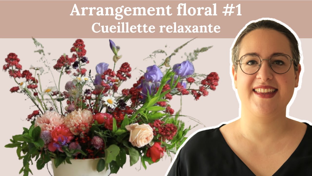 Cueillette de fleurs relaxante et arrangement floral #asmr