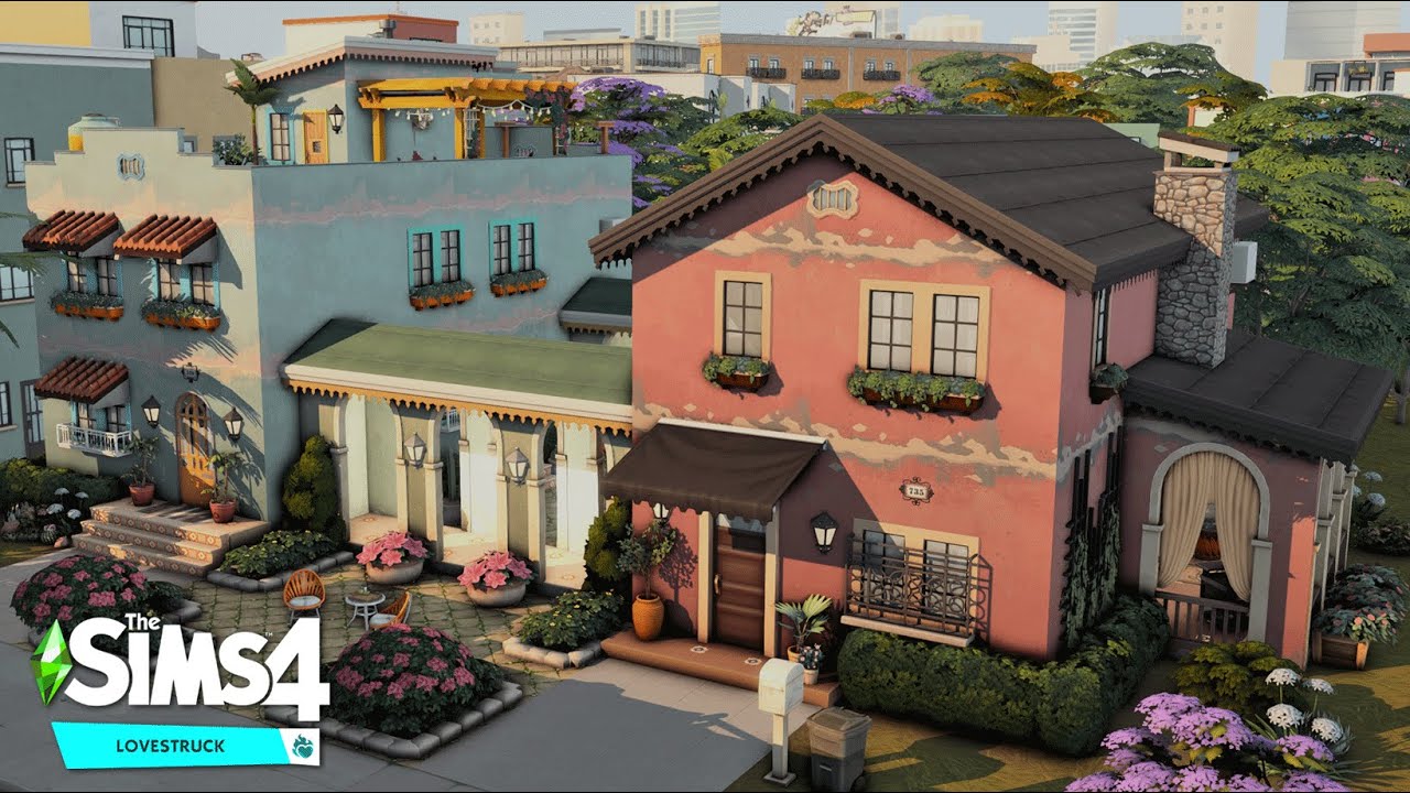 Casa Corazon 💖 | The Sims 4 Lovestruck Speed Build (No CC)
