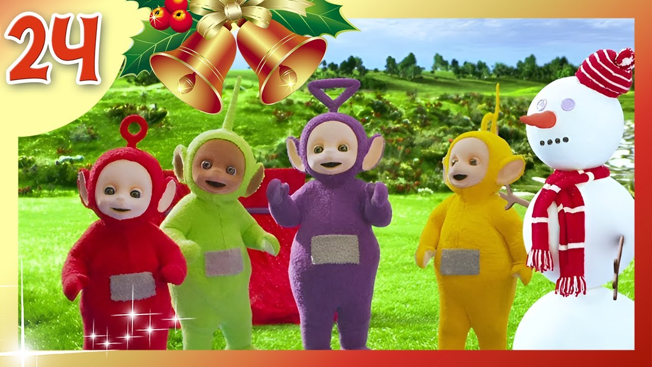 Teletubbies | Snowball Fun! Big Shapes & Toddler Discovery! | Holiday Countdown Day 24