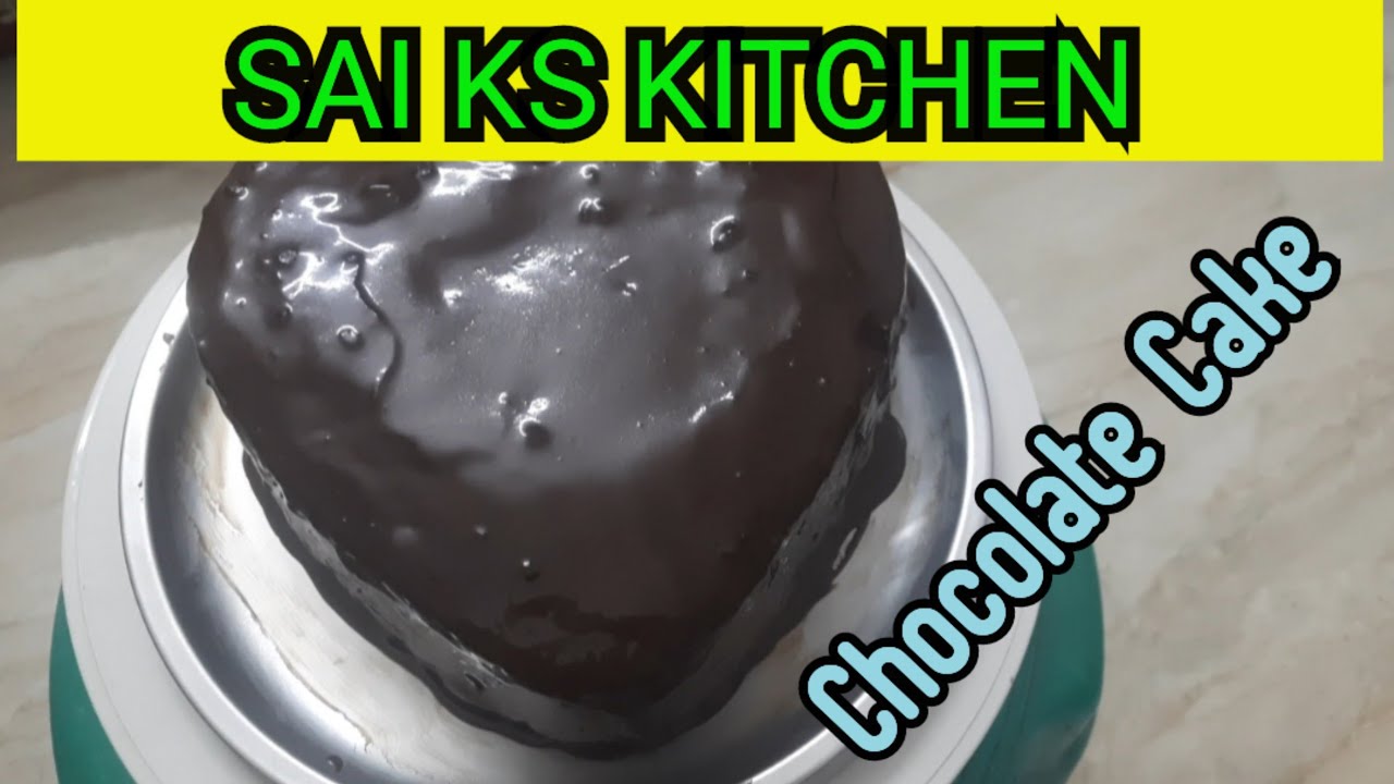 Heart Chocolate Cake Recipe in Tamil # @sai ks kitchen 