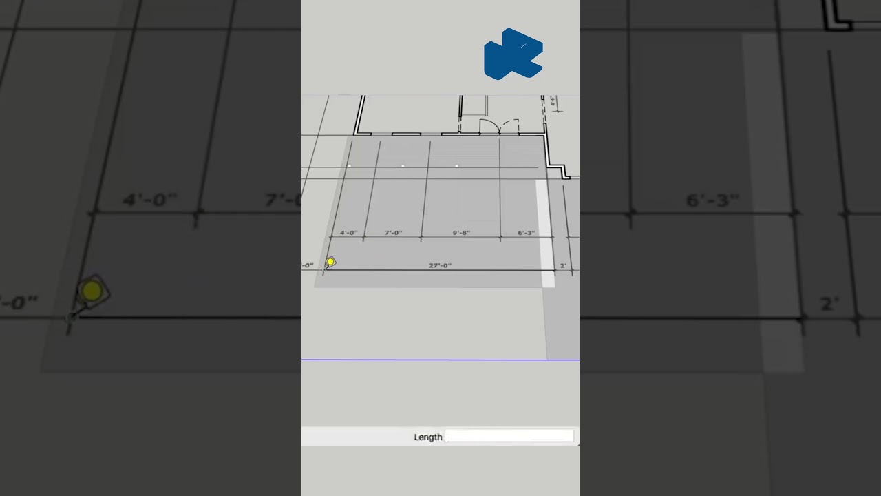 Make a Floorplan the Right Scale in SketchUp