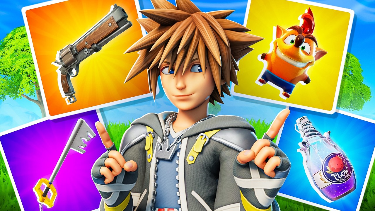Everything You Need To Know About Fortnite's Kingdom Hearts Update