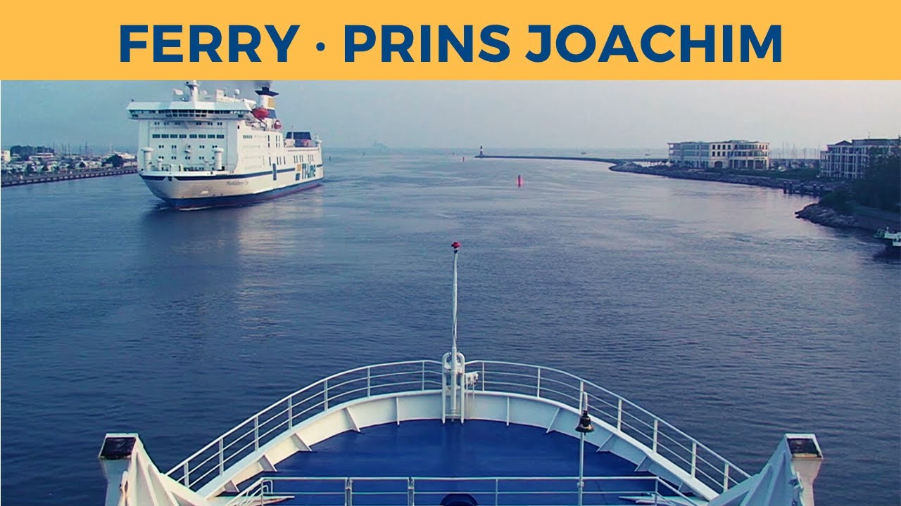 Classic Ferry Video 2007 - Realtime departure of ferry PRINS JOACHIM, Rostock (Scandlines)