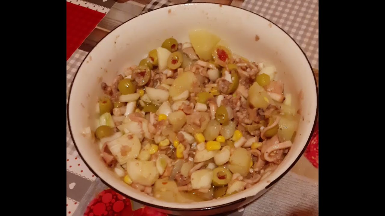 Fina i zdrava salata od muzgavaca