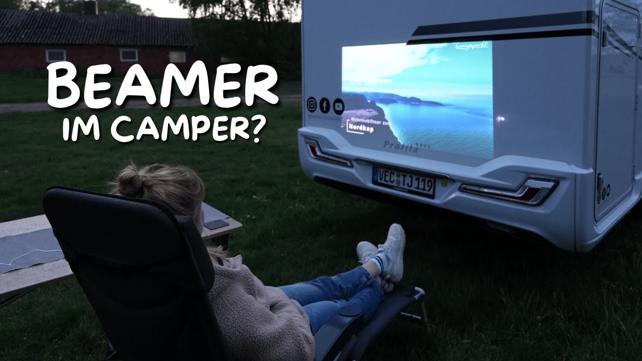 Beamer anstatt TV beim Camping? JMGO N1S Nano als TV im Test