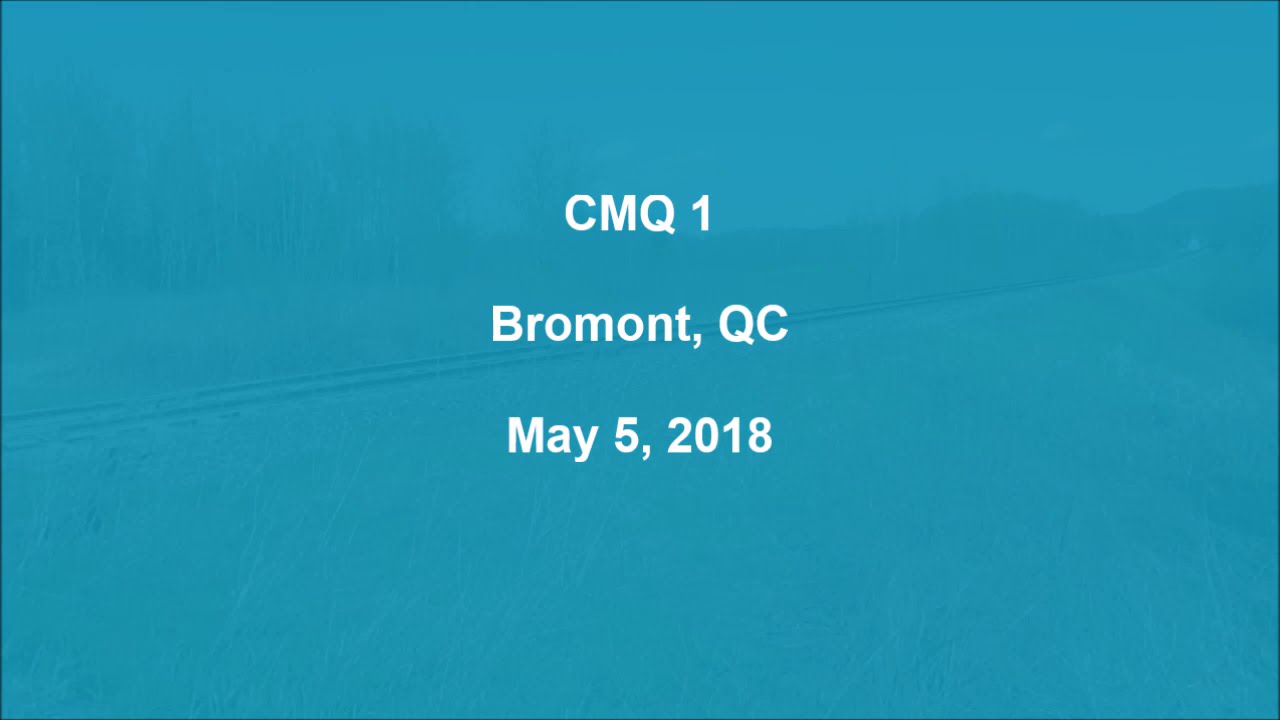 Central Maine & Quebec Railway - CMQ 1 @ Bromont, QC