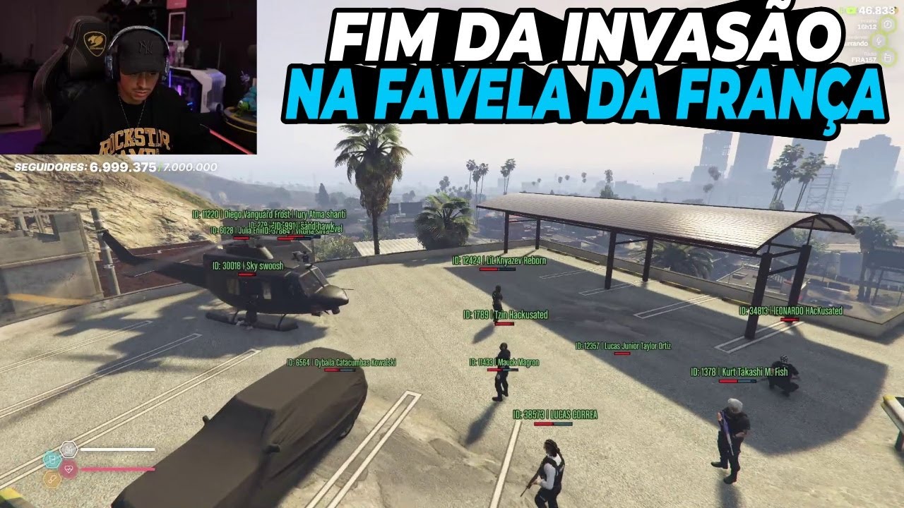 FIM DA INVASÃO DA POLÍCIA NA FAVELA DA FRANÇA