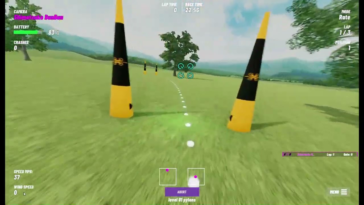 Velocidrone Level1 Acroモード