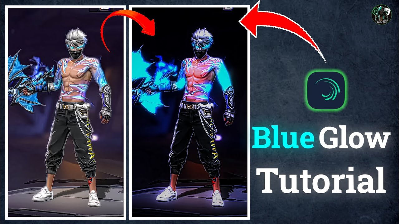 Make This Blue CC Glow 🌟 Alight Motion Glow Tutorial