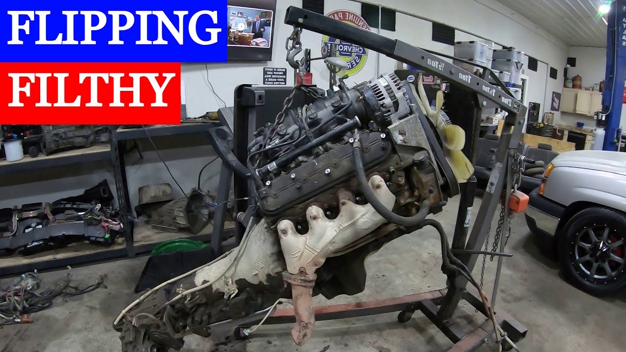 Budget K5 Blazer LS Swap - Donor Engine Pull and Prep