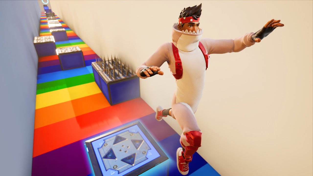 60 Level Rainbow Default Deathrun Code (Trailer + Walkthrough)