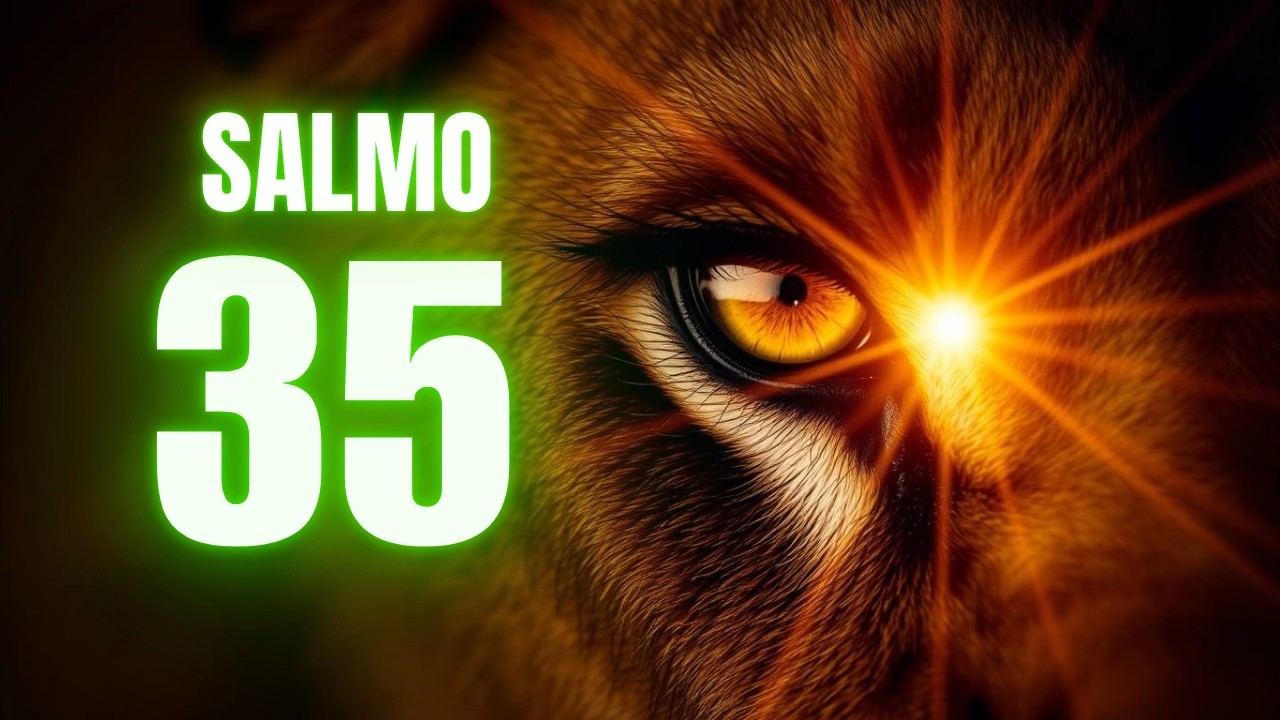 O LEÃO DE JUDÁ RUGIU: SALMO 35 COMPLETO PARA DERRUBAR INIMIGOS HOJE (ORAÇÃO FORTE)