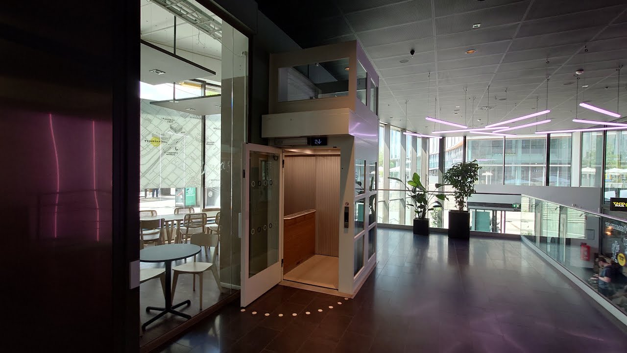 2020 KONE ProSpace Belt-Driven MRL-Traction Elevator @ Coop Stationsgallerian, Uppsala, Sweden!