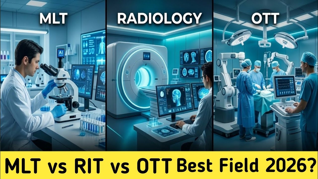 MIT vs OTT vs MLT vs Radiology | Scope, Salary & Jobs in Pakistan 2026