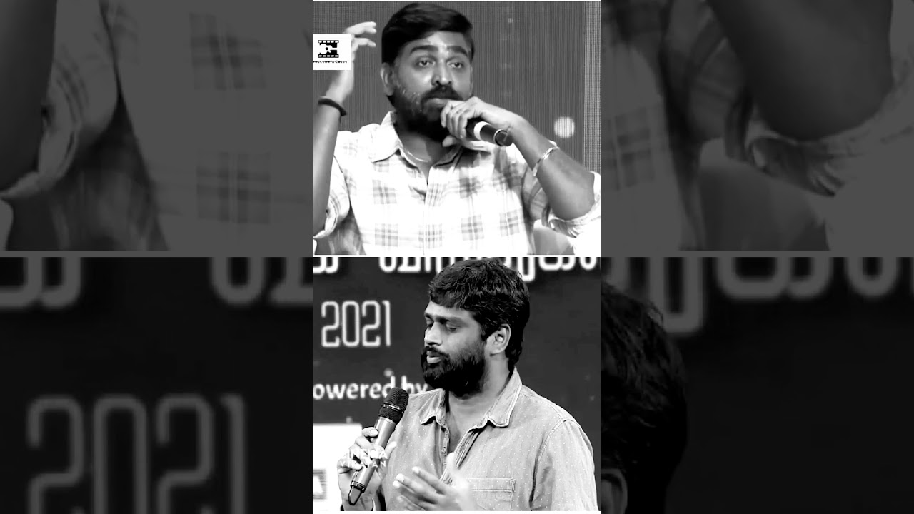 True Words of Vijay Sethupathi and H Vinoth 💖  