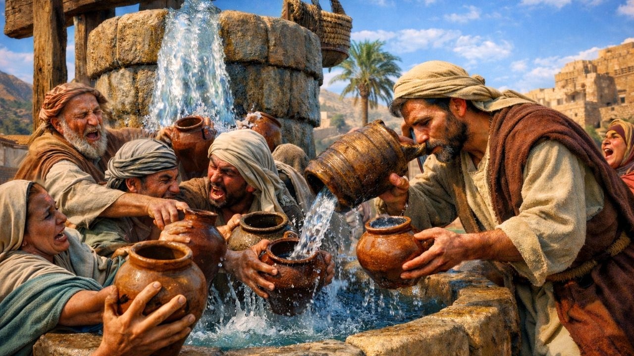 Cómo era beber agua en tiempos de Jesús: fuentes, riesgos y supervivencia hace 2000 años