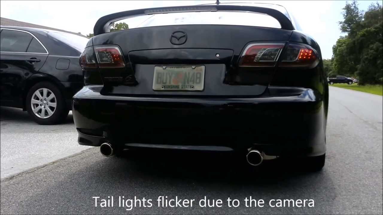 Mazda 6 2.3L OBX Header Downpipe Axleback