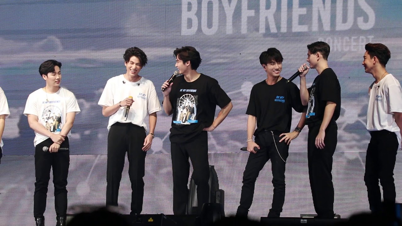 Be my boy friend concert-พูดคุยเล็กๆน้อยๆในช่วง Sound check