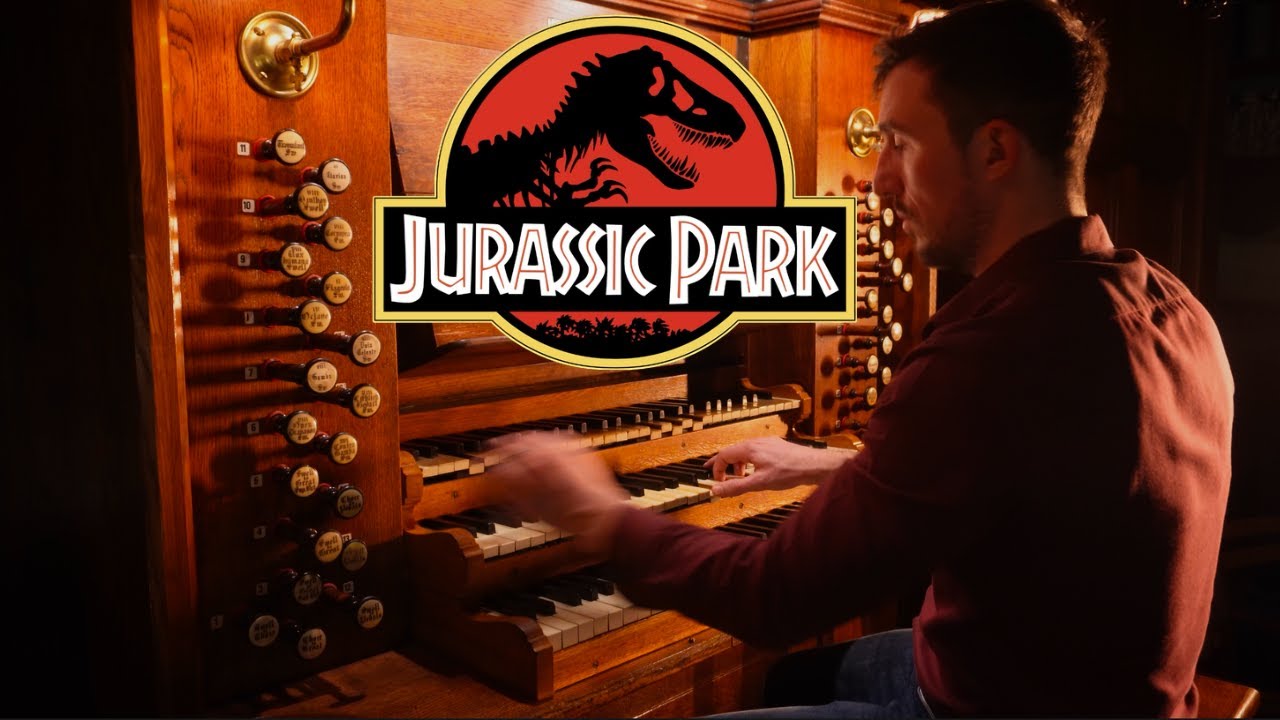 Jurassic Park Main Theme - Church Organ