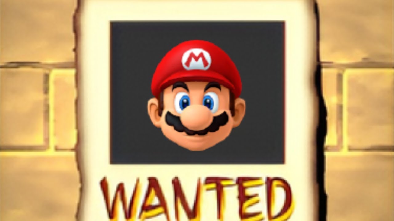 Super Mario 64 Wanted! Minigame