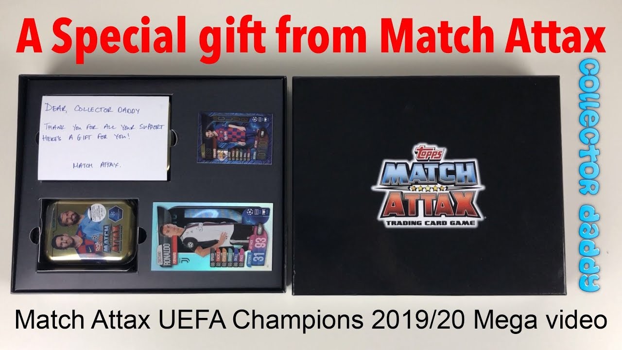 A Special Gift from Match Attax - UEFA Champions league 2019/20 and Europa league mega video