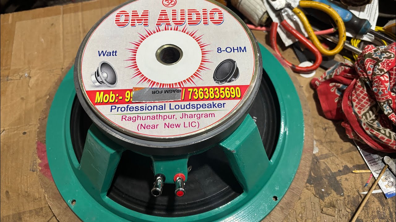 12” 250 ওয়াট স্পিকার (om audio)কেমন দেখে নিন 🙂😳 স্পিকারের কোয়ালিটি কেমন? 💥 #dj #speaker #sound 