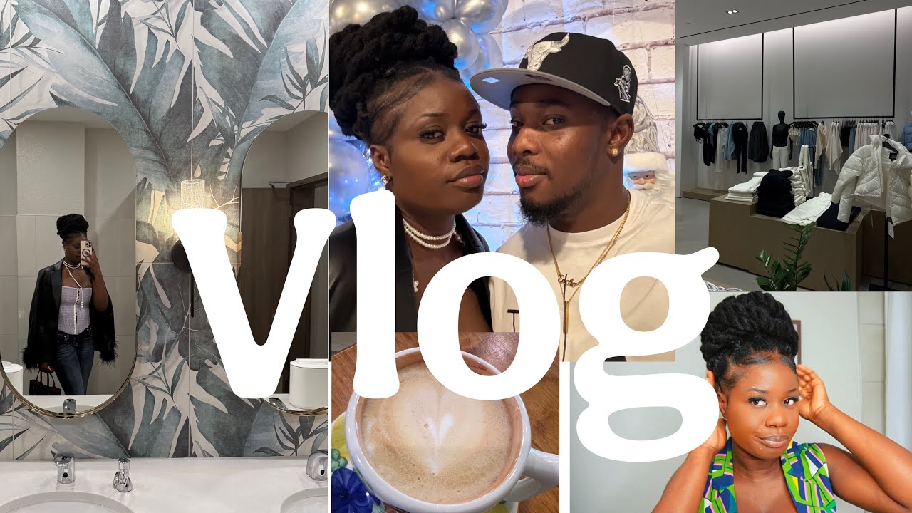Vlog/ Ann nan fete avè nou / bel bagay net / makeup routine/ holiday shopping