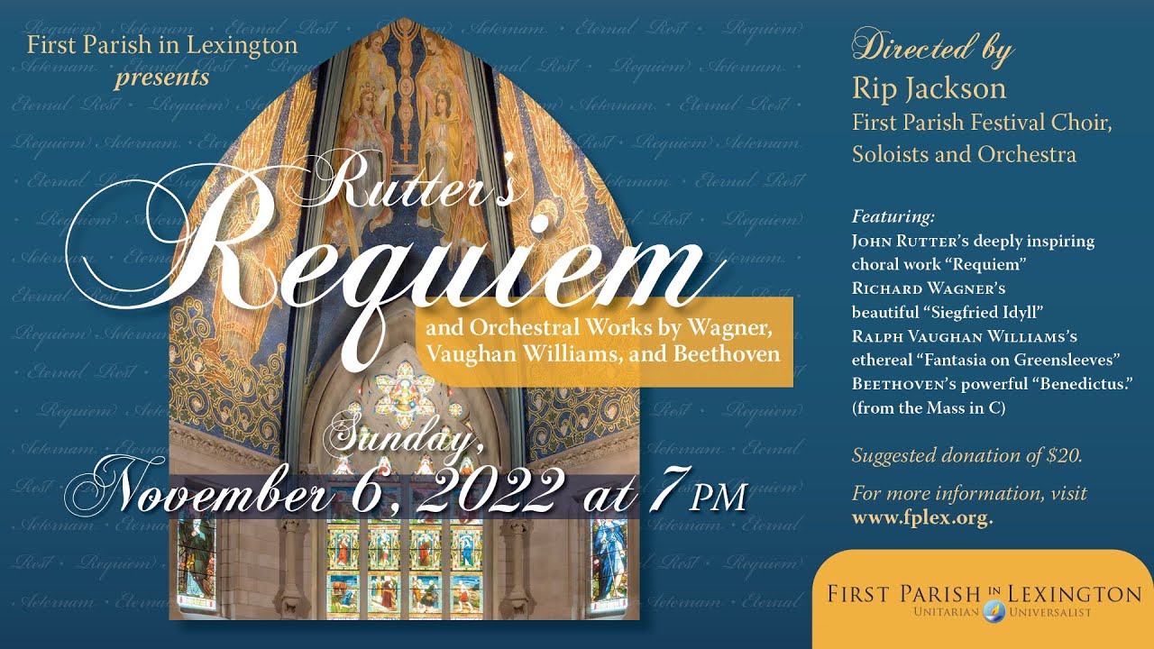 Rutter's Requiem and Orchestral Works by Wagner, Vaughan Williams and Beethoven