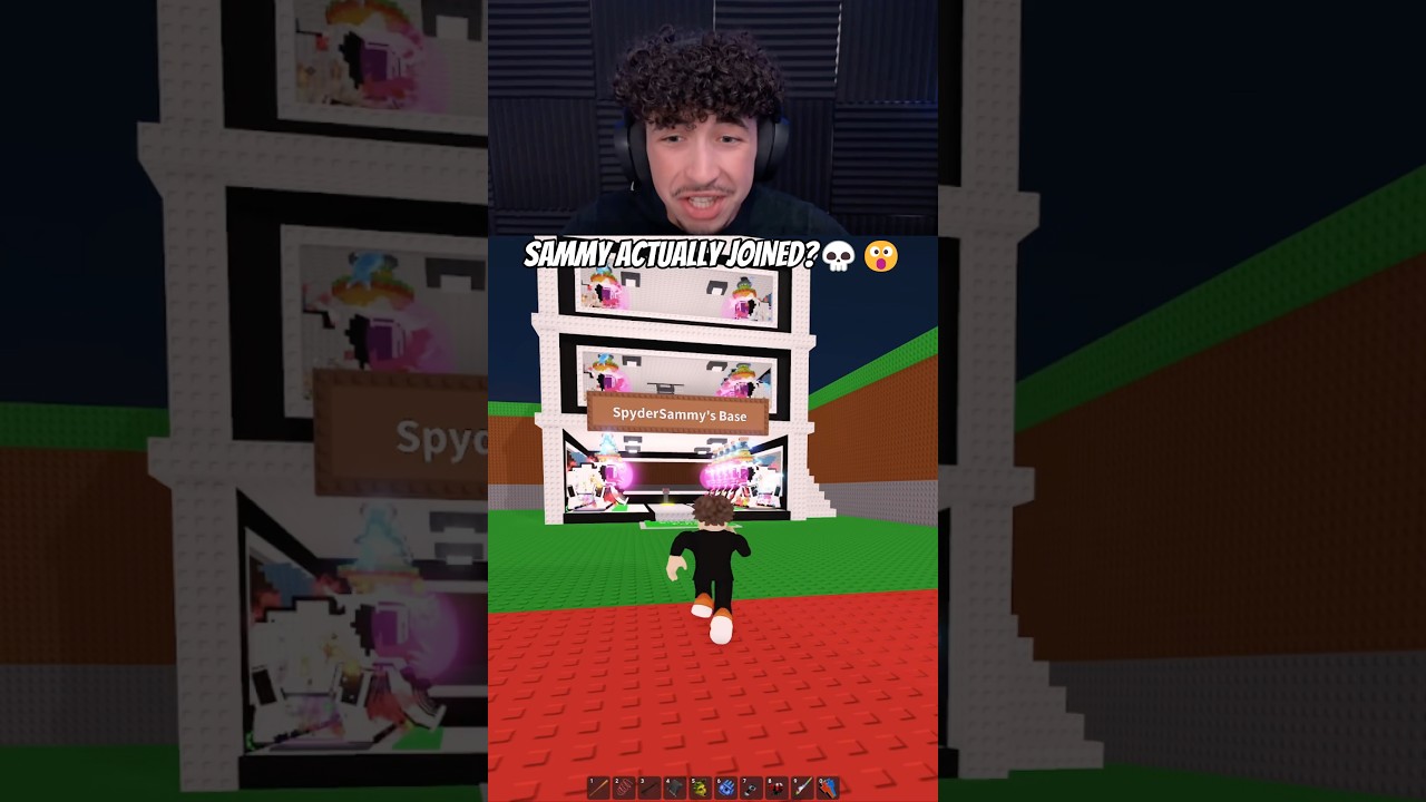 SAMMY ACTUALLY JOINED💀😱 #roblox #stealabrainrot