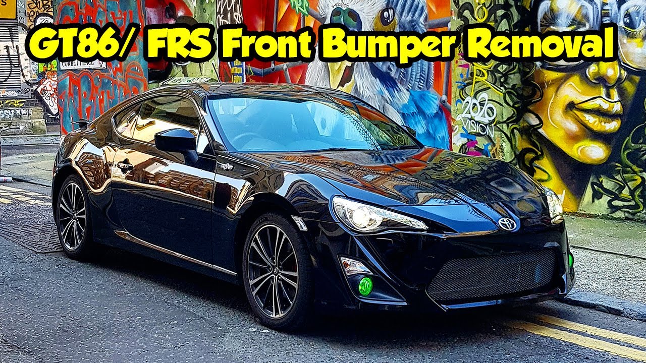 GT86/ FRS Front Bumper Removal | Quick Tutorial