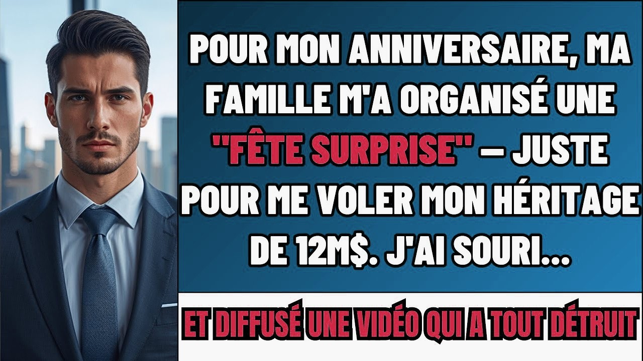Ma Famille M'a Organisé Une Fête d'Anniv Juste Pour VOLER Mon Hérit De 12M$...