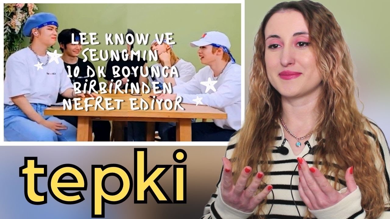 Lee Know & Seungmin 10 dakika boyunca birbirlerinden nefret ediyor TEPKİ | REACTION - Stray Kids