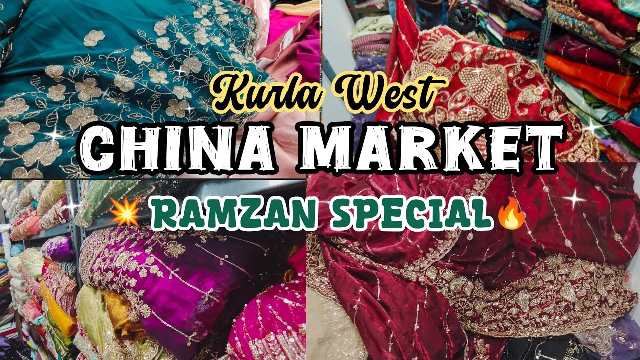 😱 Ramzan Special Shopping at China Market | Cotton, fendi, Satin Fabrics | Eid 2026🔥#viral #explore