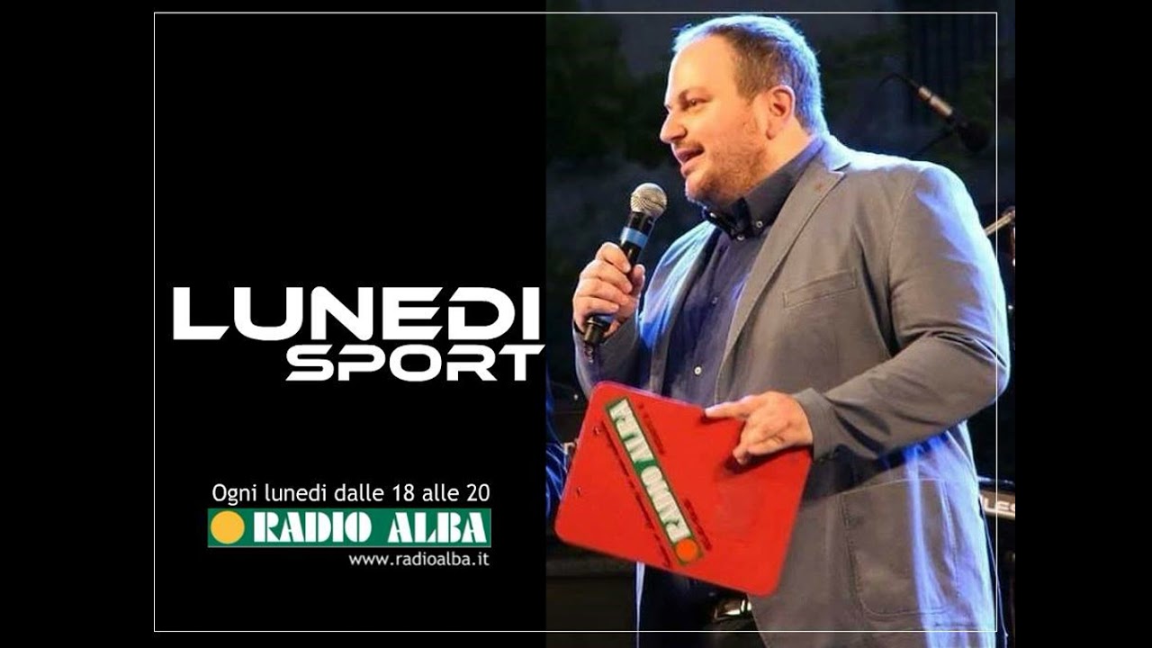 L'atleta Marco Gavarino a Lunedi Sport.