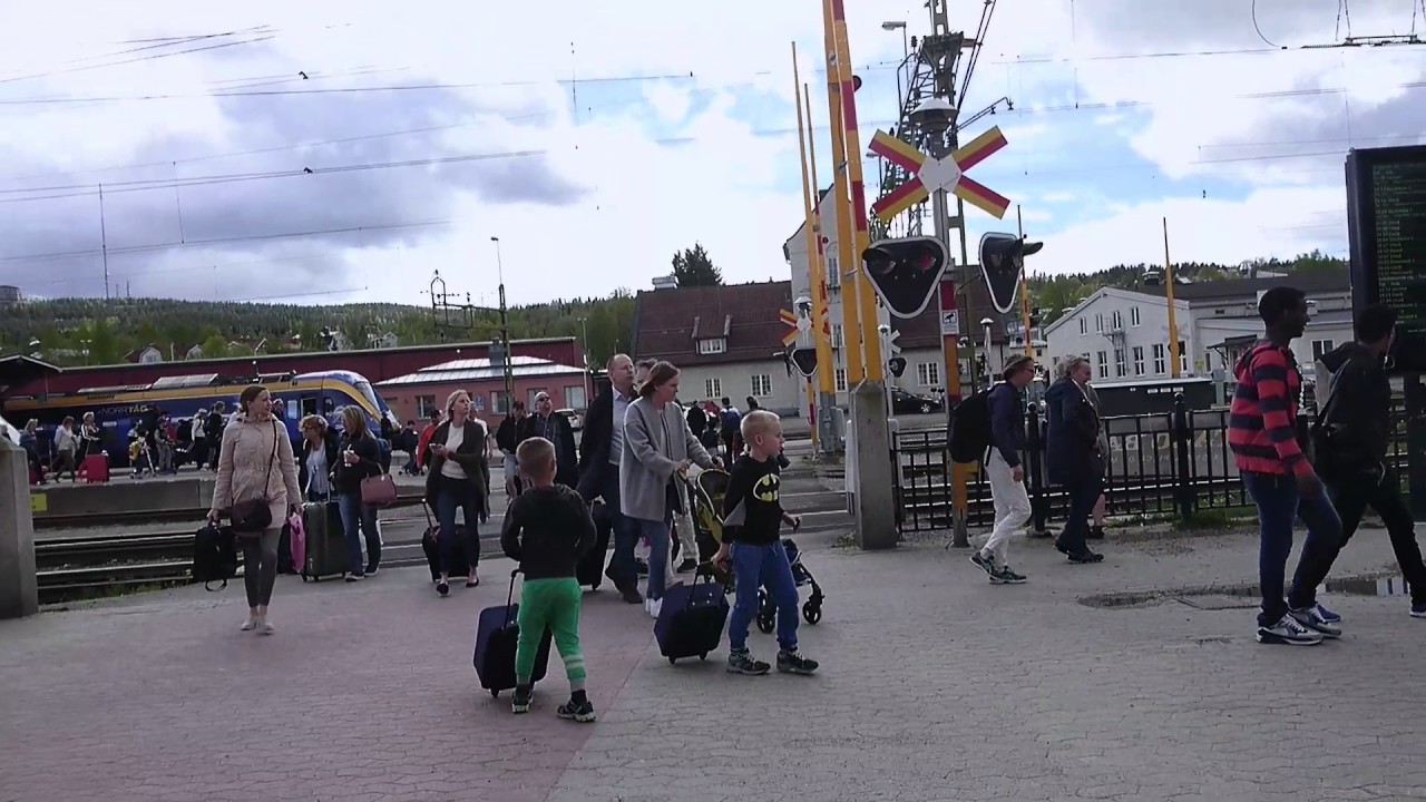 Norrtåg från Östersund till Sundsvall central