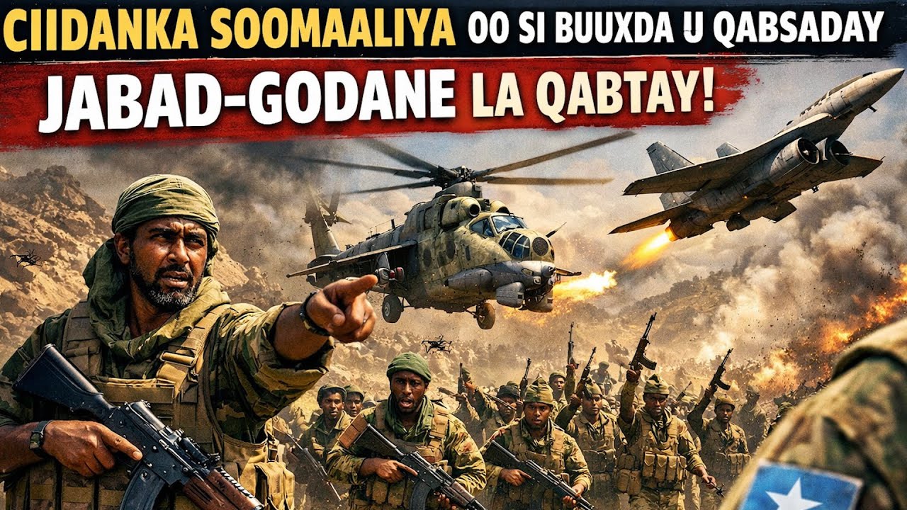 DEGDEG Ciidanka Xoogga oo si buuxda ula wareegay Jabad-Godane -Tani ma tahay dhamaadkii Khawaarijta?