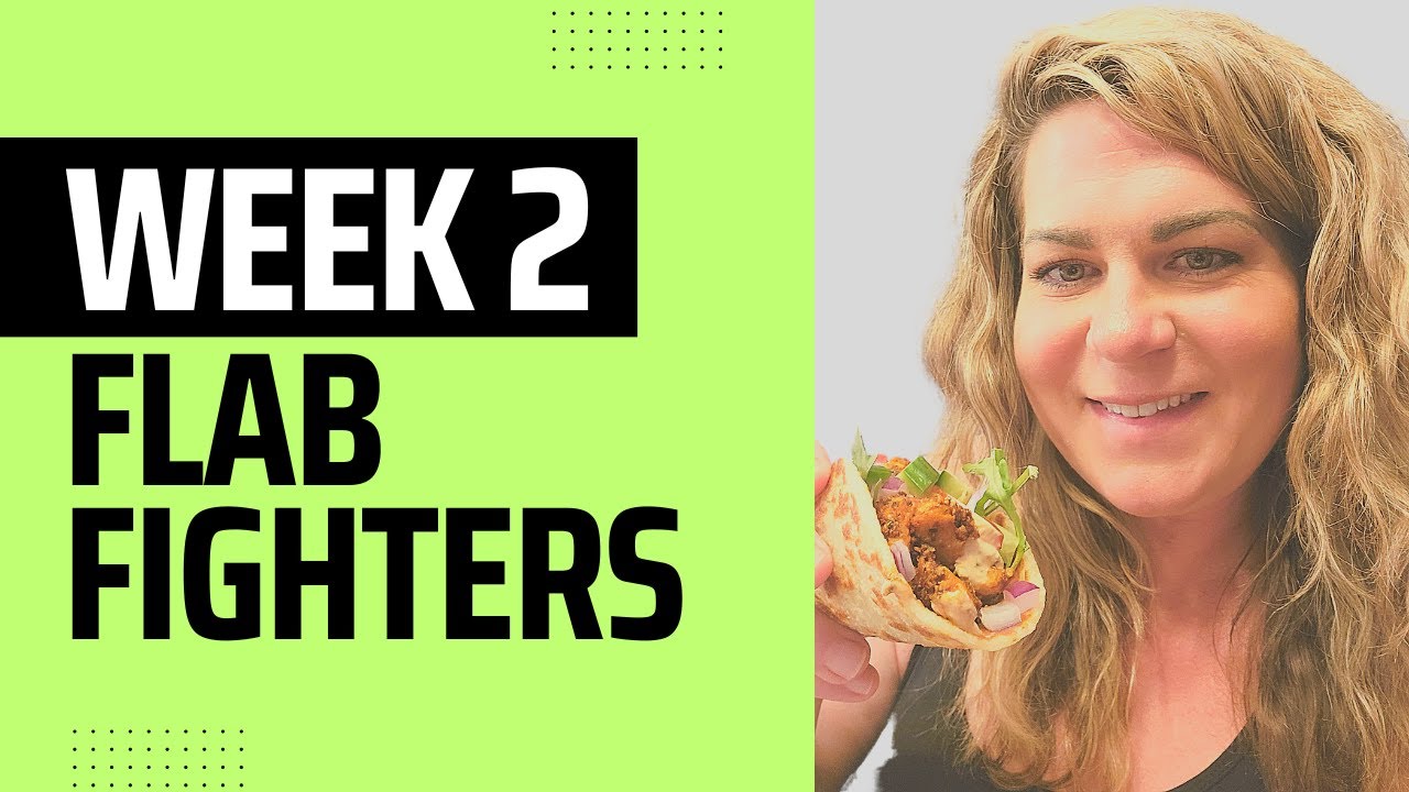 FLAB FIGHTER WEEK 2 CHALLENGE │High Protein Meal Plan & Shopping List