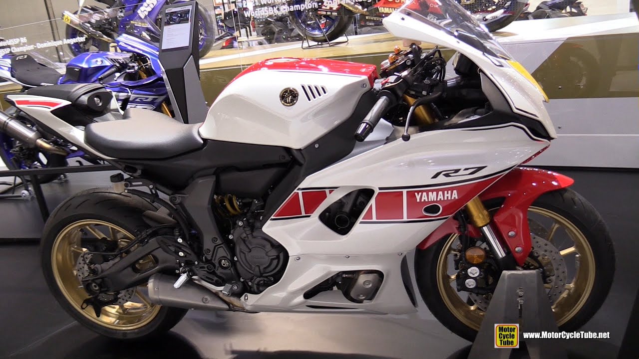 2022 Yamaha R7 World GP 60th Anniversary - Walkaround - Debut at 2021 EICMA Milan