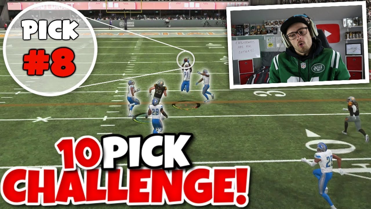 THROW AT LEAST 10 PICKS AND STILL WIN?! Madden Challenge
