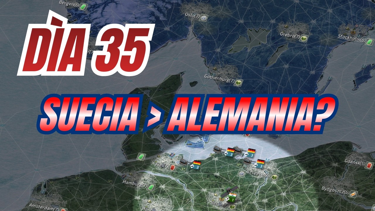 Supremacy WW3 | Día 35 | ¿Suecia supera a Alemania? Informe de Inteligencia