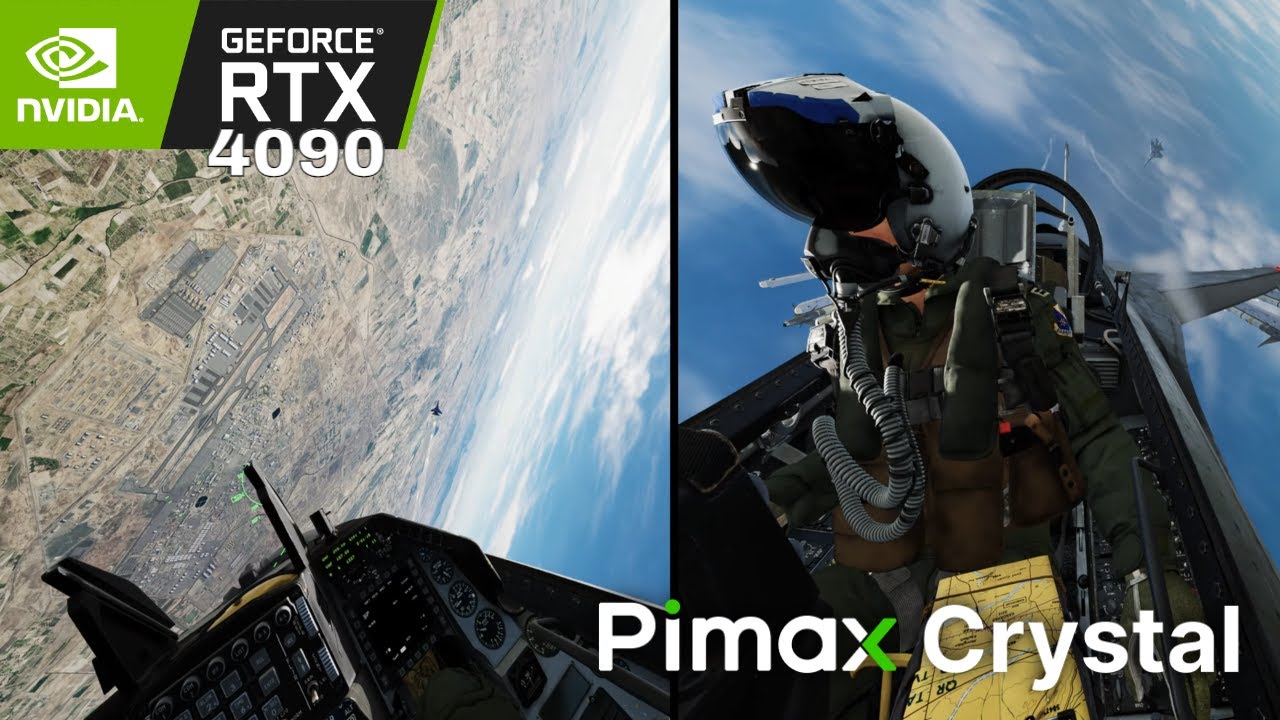 Virtual Reality Dogfight over Kandahar || 1 vs 4 - [Pimax Crystal] Dcs World Afghanistan