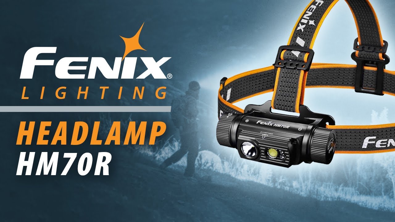 Fenix HM70R USB Rechargeable Headlamp - 1600 Lumens