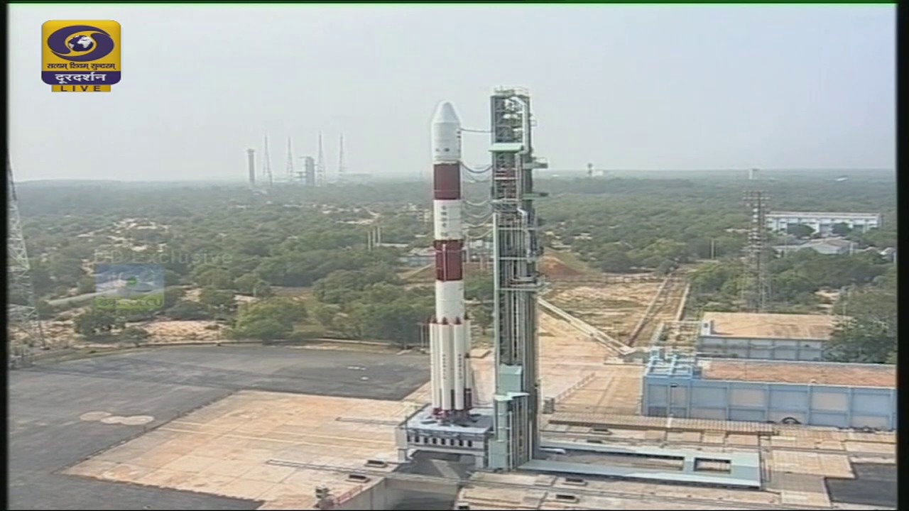 The launch of PSLV–C37/CARTOSAT – 2 Series Satellite - Live