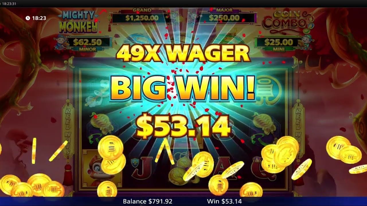Mighty Monkey Coin Combo (Light & Wonder) 🔞 Online Slot BIG WIN! 🤞